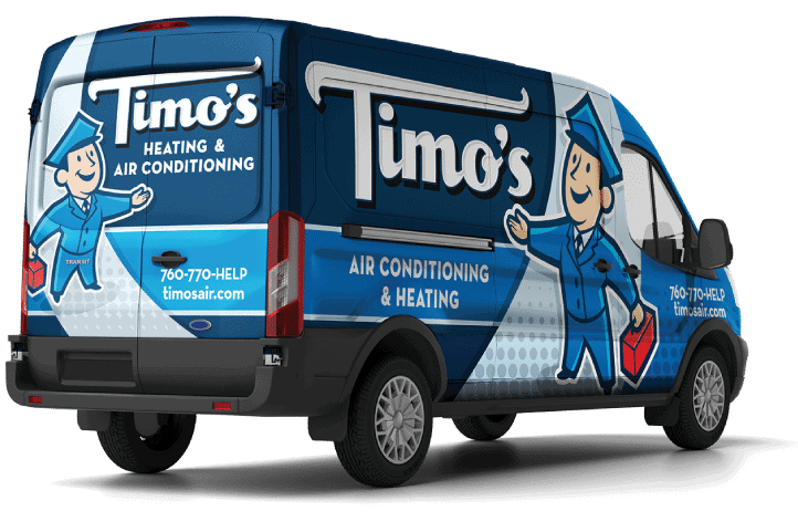 hvac contractors on their way to help resolve an hvac need in palm springs, ca